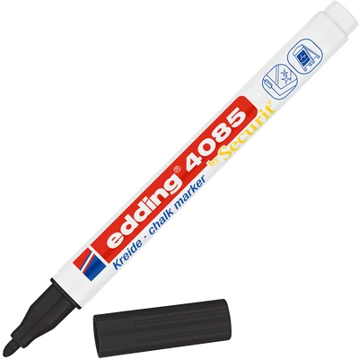 MARKER KREDOWY E-4085 EDDING, 1-2MM, CZARNY