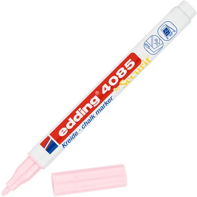 MARKER KREDOWY E-4085 EDDING, 1-2MM, PASTELOWY RÓŻANY