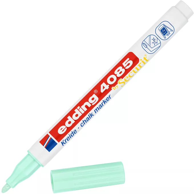 MARKER KREDOWY E-4085 EDDING, 1-2MM, PASTELOWY ZIELONY