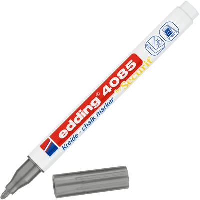 MARKER KREDOWY E-4085 EDDING, 1-2MM, SREBRNY