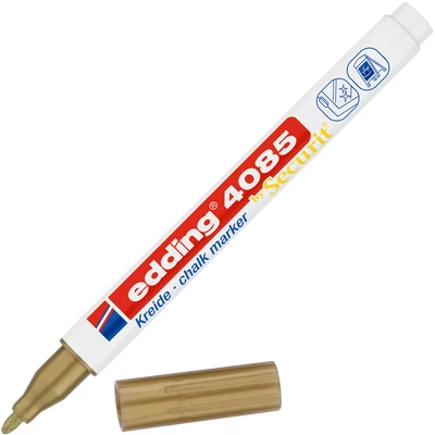 MARKER KREDOWY E-4085 EDDING, 1-2MM, ZŁOTY