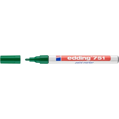 MARKER OLEJOWY E-751 EDDING, 1-2 MM, ZIELONY