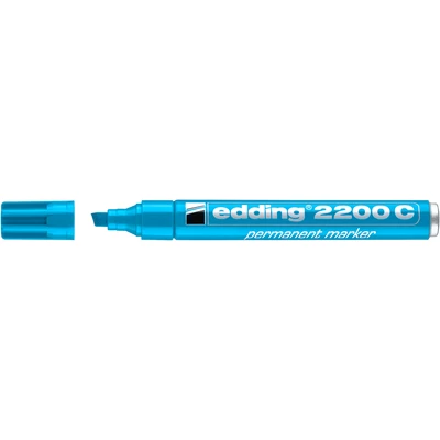 MARKER PERMANENTNY E-2200C EDDING, 1-5MM, JASNONIEBIESKI