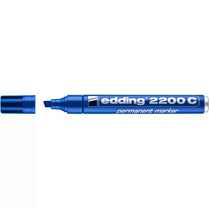 MARKER PERMANENTNY E-2200C EDDING, 1-5MM, NIEBIESKI