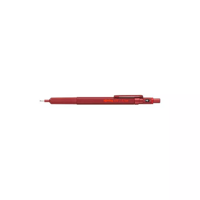 Ołówek automatyczny Rotring 600 - 0,7 mm, metalowy, czerwony