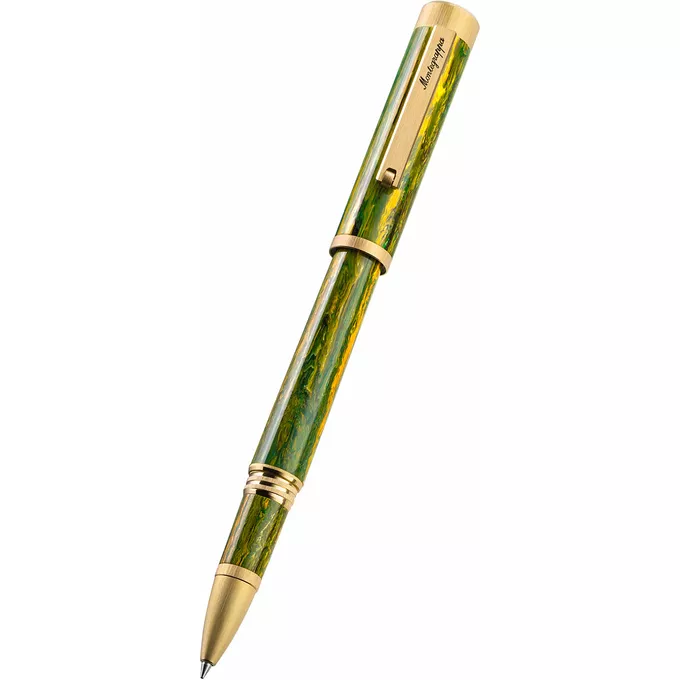 Pióro kulkowe Montegrappa, Zero, Zodiak Bliźnięta, żółte złoto