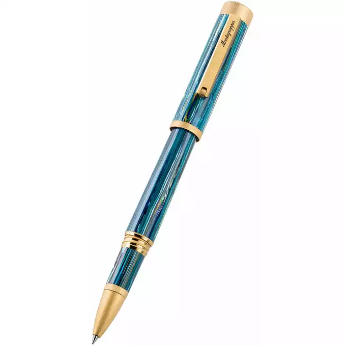 Pióro kulkowe Montegrappa, Zero, Zodiak Rak, żółte złoto