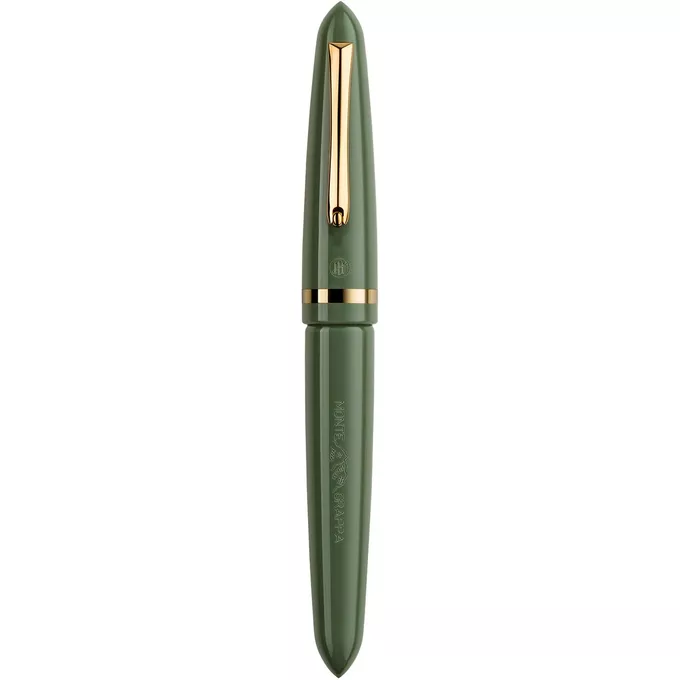 Pióro wieczne Montegrappa, Venetia, Lagoon Green, żółte złoto, stalówka 14K