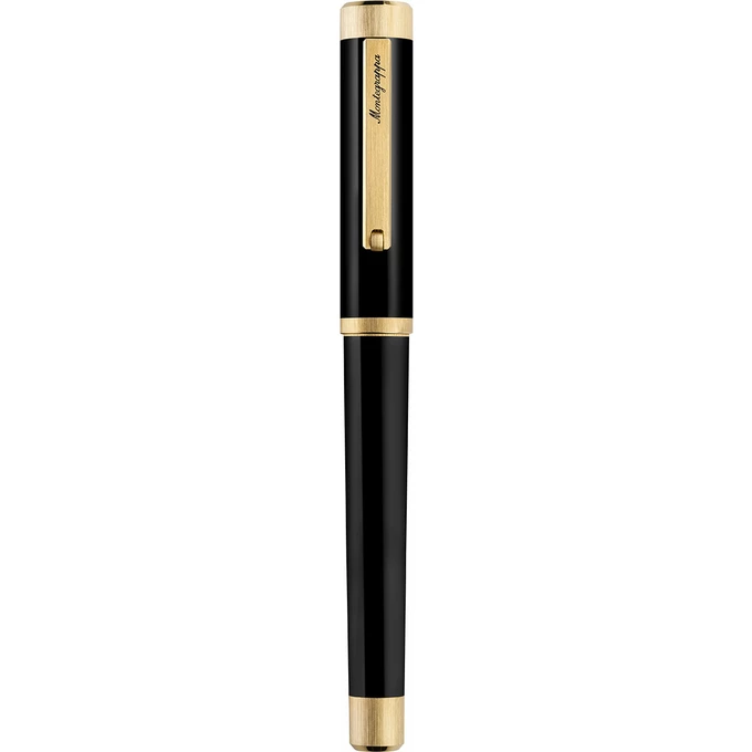 Pióro wieczne Montegrappa, Zero,  żółte złoto, stalówka 14K