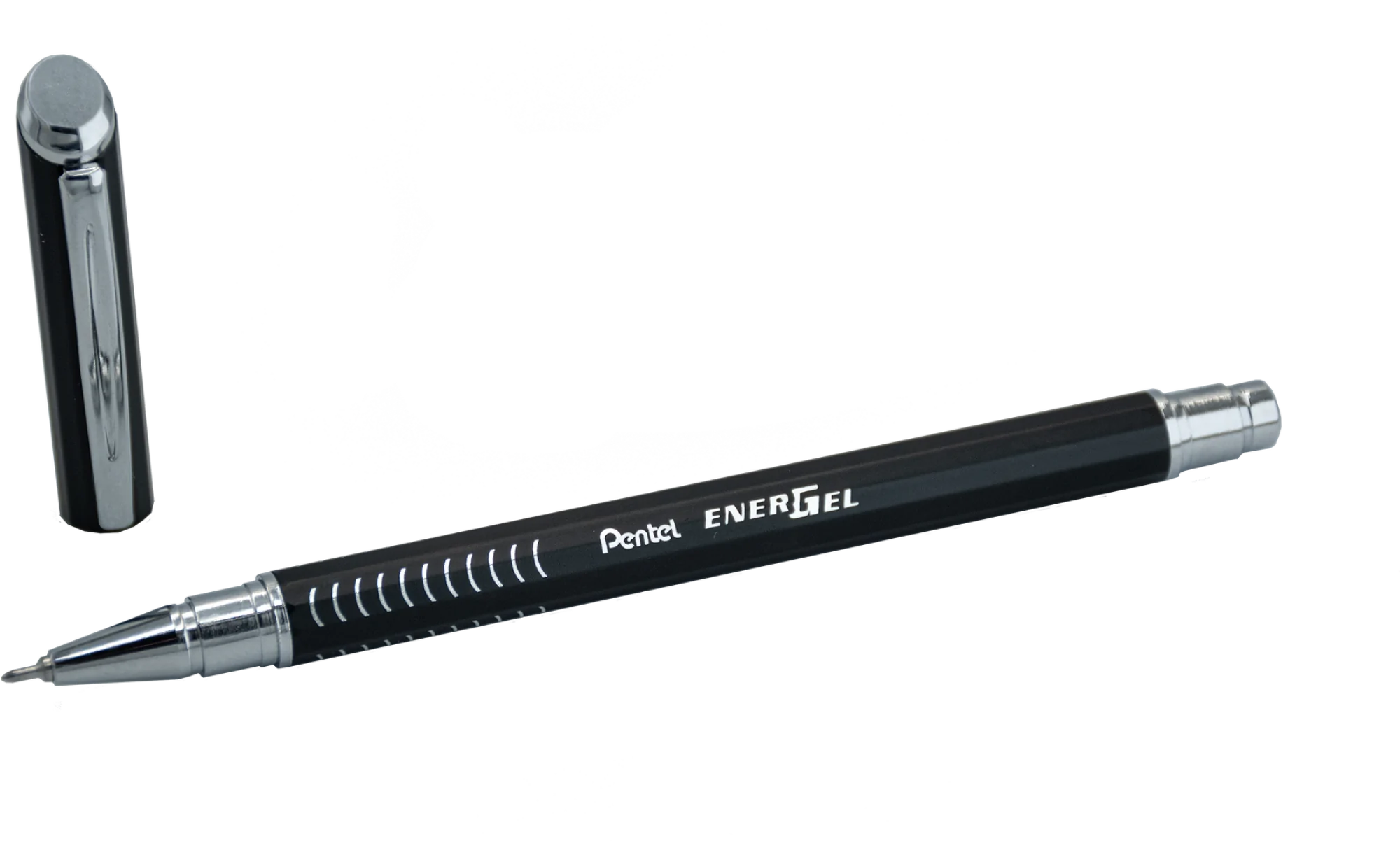 Cienkopis kulkowy Pentel Energel Slim 0,5 mm, czarny